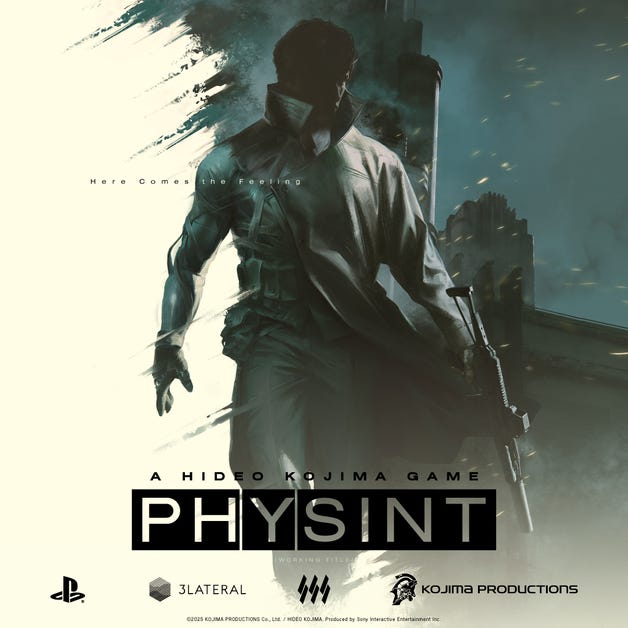 Hideo Kojima Names Bill Skarsgård as Physint Lead, Confirms Xbox Publishing