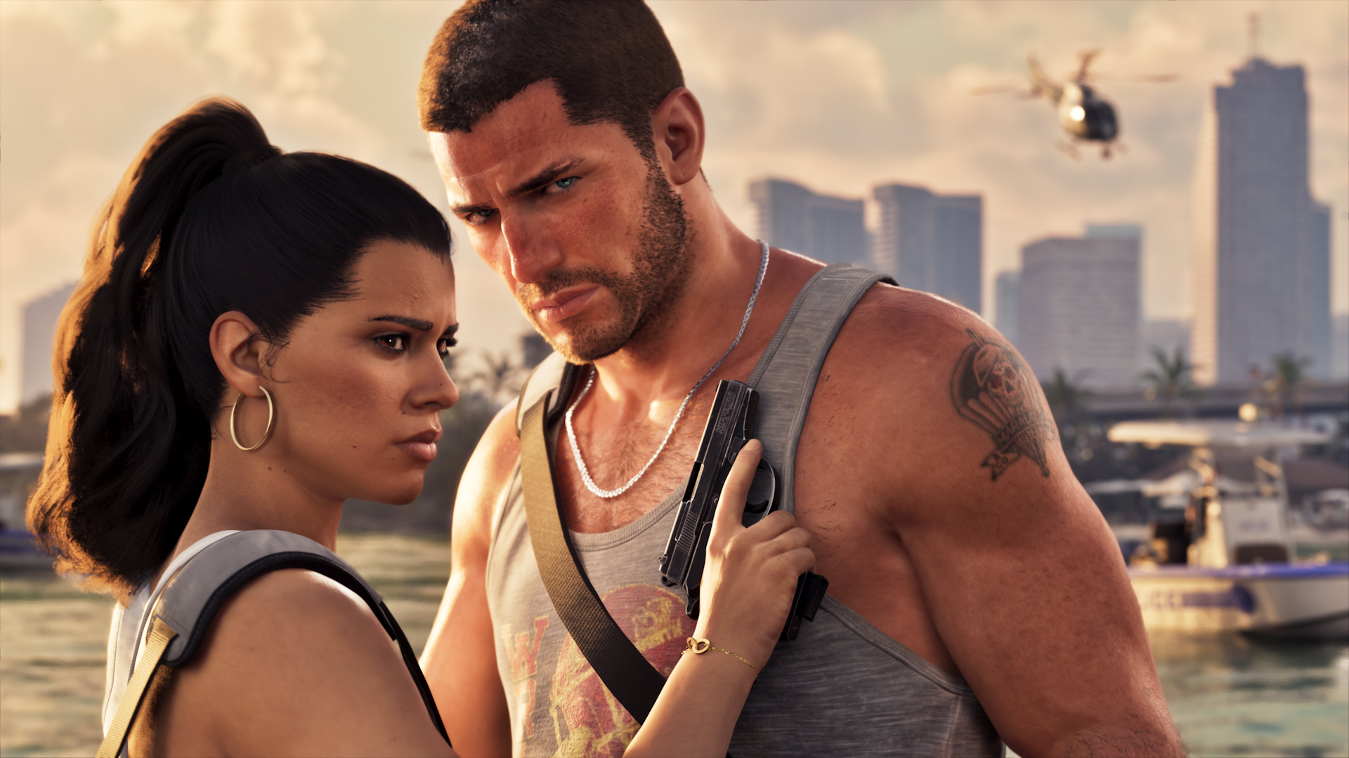 Brand New GTA 6 Screenshots Focus on Lucia and Jason's Relationship