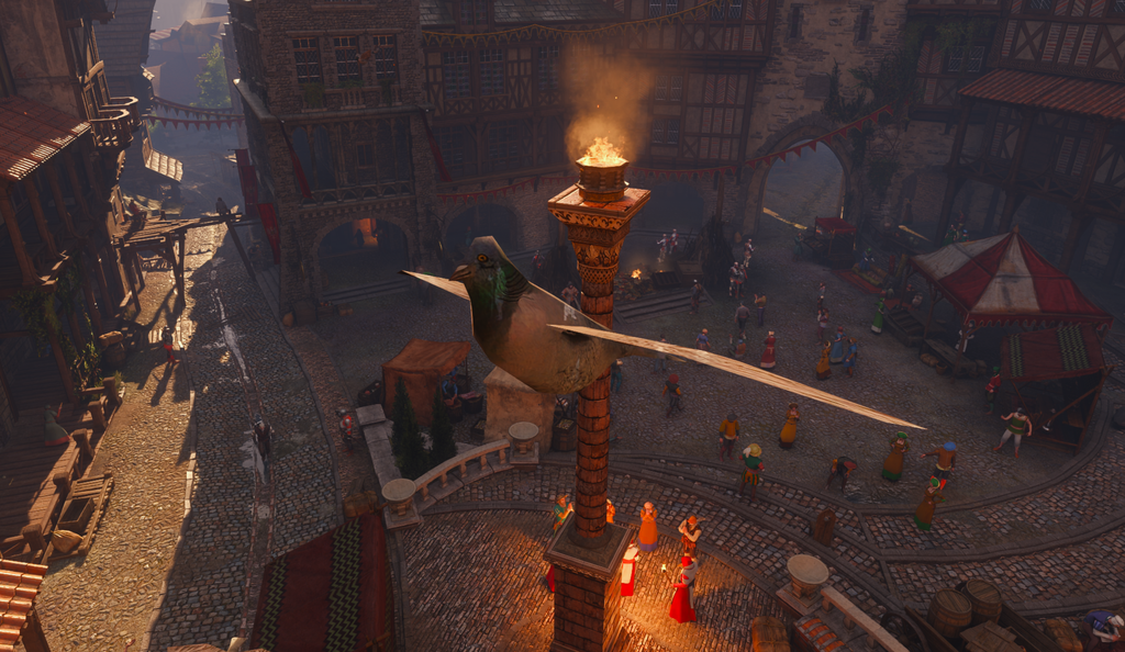 The Witcher 3 Fans Relieved to Find Low-Polygon Pigeons Have Survived the Remaster Process