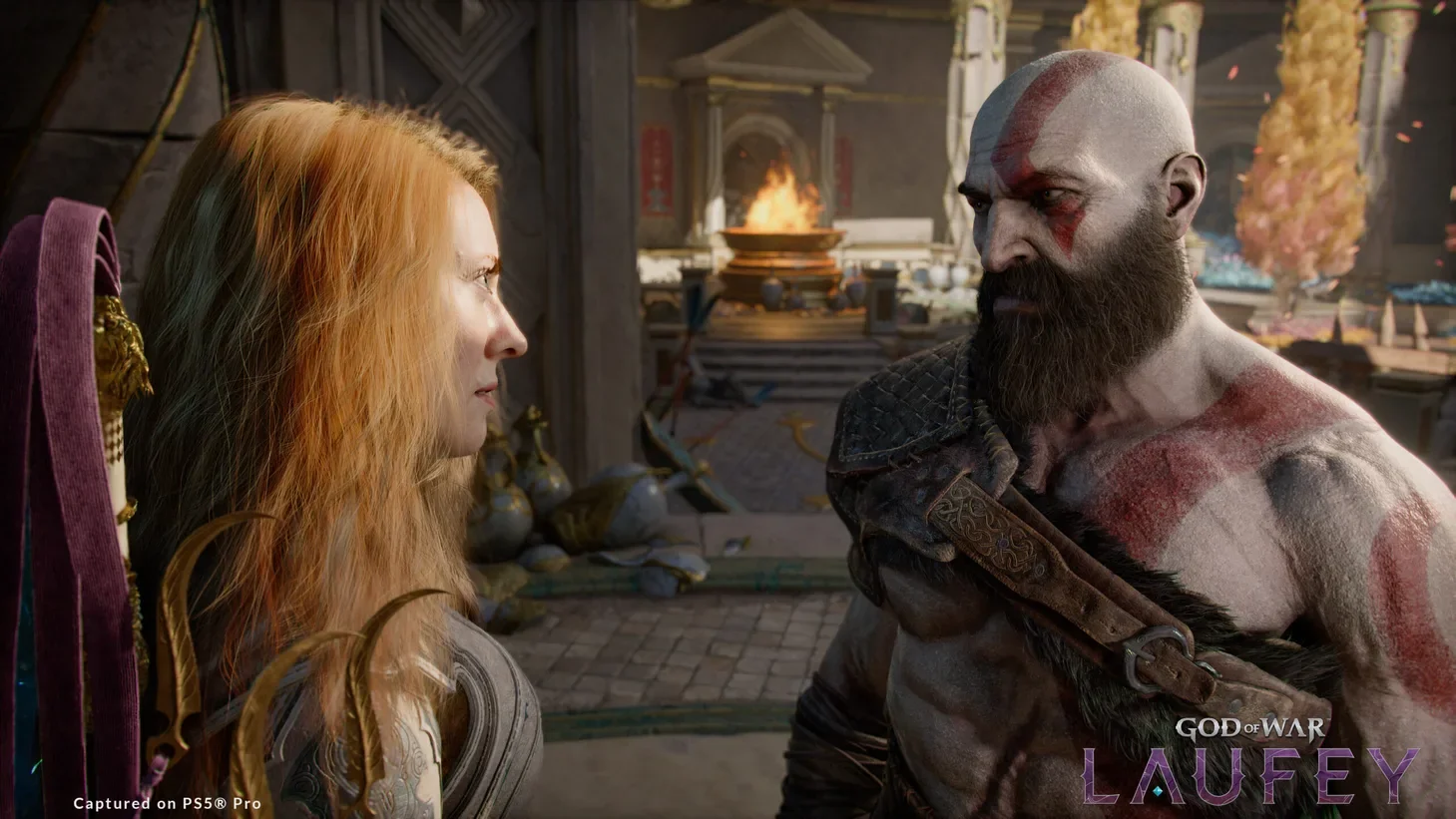 God of War Laufey Features Kratos in an Ancient Greek Setting, Sparking Speculation Over the Game's Story — and Praise for His Big Bushy Beard