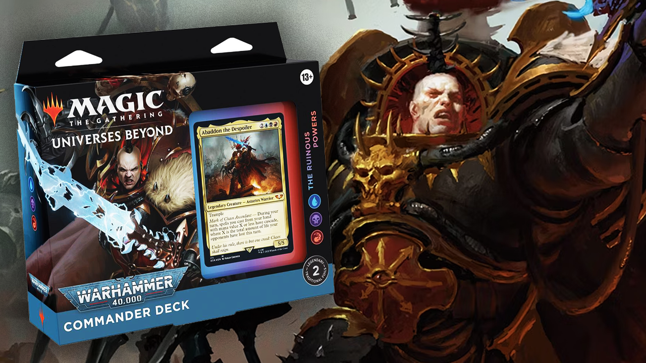 Wizards of the Coast Confirms Reprints for Popular MTG Warhammer 40K Commander Decks