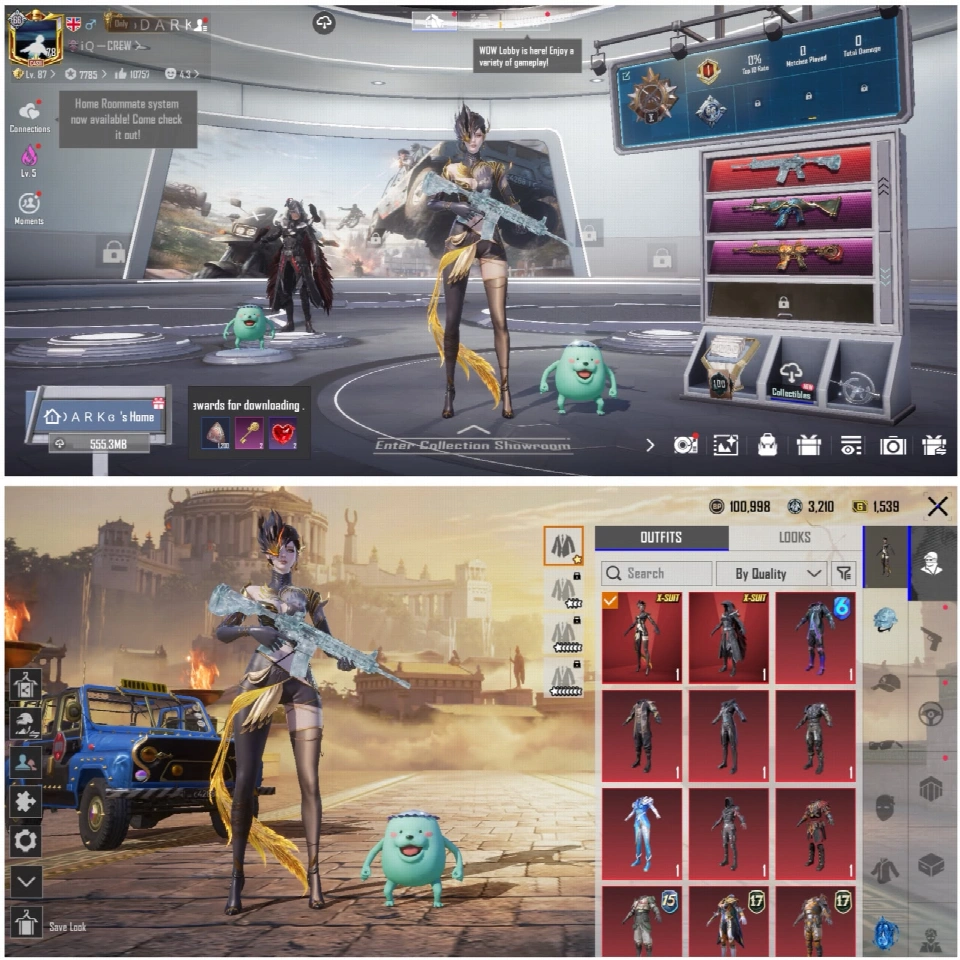 🔥 等级 78 | 神话级 149/300 | 收藏 66 💎 | 🦅 凤凰特 X 套装 ⭐ | 🩸 血鸦 X 套装 ⭐⭐ | ⚔️ 荣誉战士 | 🌙 午夜乌鸦 | 🌸 气