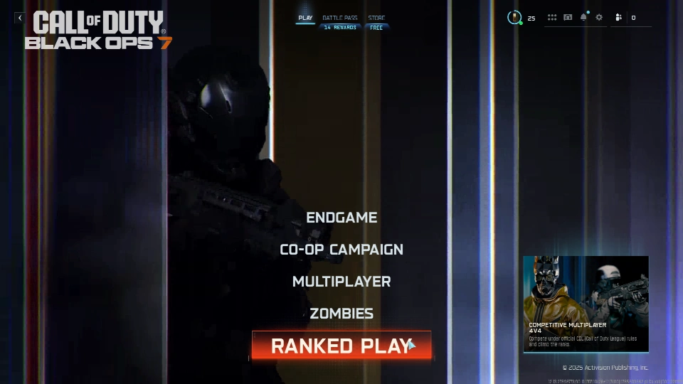 Black Ops 7 (BO7) 50 胜 🎍 • 排位就绪无问题 🌳 • 10 名特遣干员 🧑‍✈️ • 完全访问权限 🟢 • 🚚 • 可在 Steam、PSN、Bat 上游玩