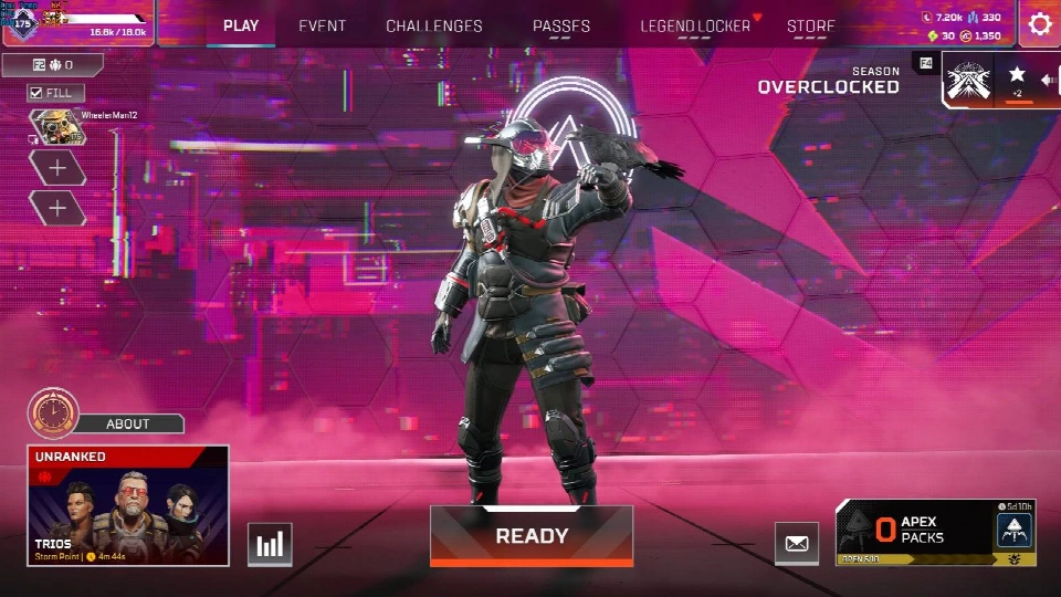APEX LEGEND 等级175 81传奇 1300+APEX金币 手工制作 正品 可链接EA、Steam、PSN 完全访问