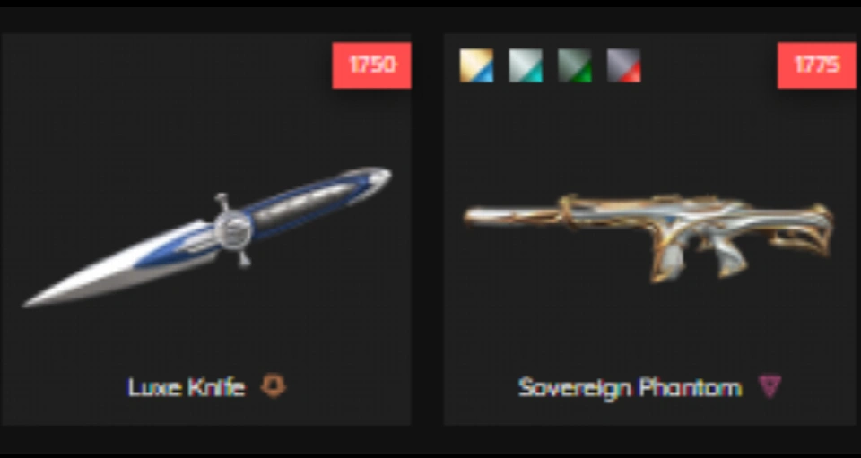🌐EU⚔️Luxe Knife🔥Sovereign Phantom✅完全访问✅