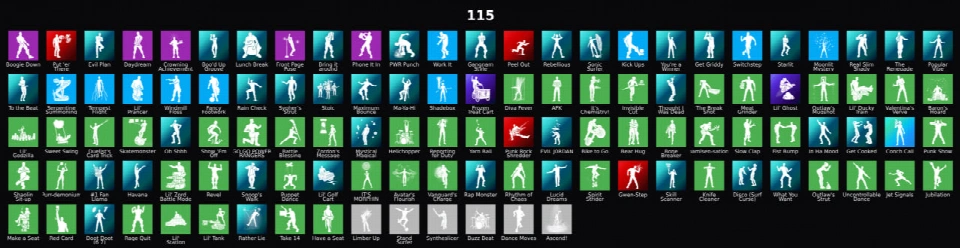 PC, PSN, XBOX 174皮肤 FA - JOLTARA, ORO, BLAZE, JOHN WICK, GOJO, JUICE WRLD, GHOST FACE, RANGERS, CARTI, ICE SPICE, SPIDERMAN NOIR, PULSE
