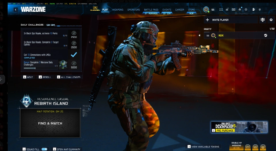 WARZONE 5 | PC/XBOX/PSN | 55级 | AK-27满级 | 1把枪满级 | 完全访问