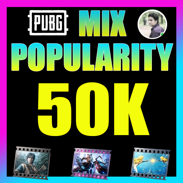 MIX人气 — 5万（仅需游戏ID）