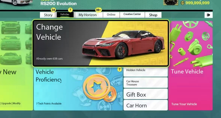 Forza Horizon 6 添加所有车辆