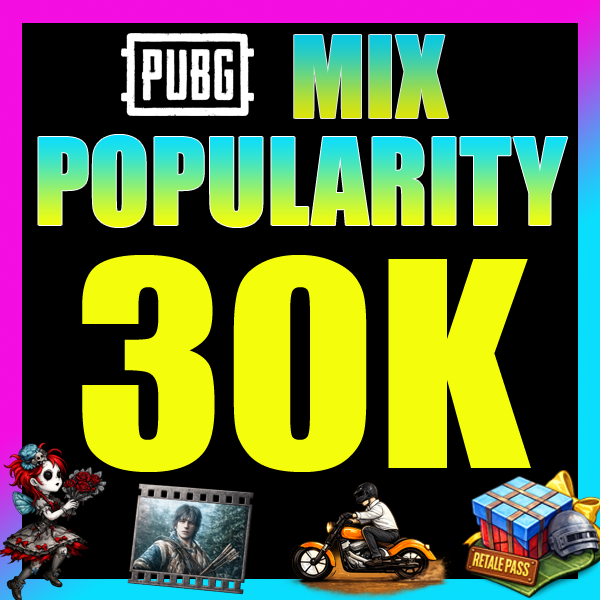 (MIX 人气 — 30K) — 仅需游戏ID