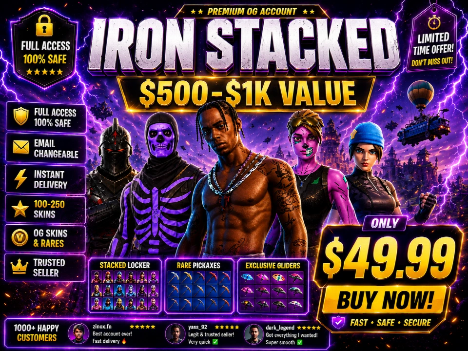 IRON STACKED OG账号