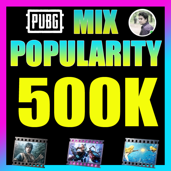(MIX POPULARITY — 500K) — 只需游戏ID