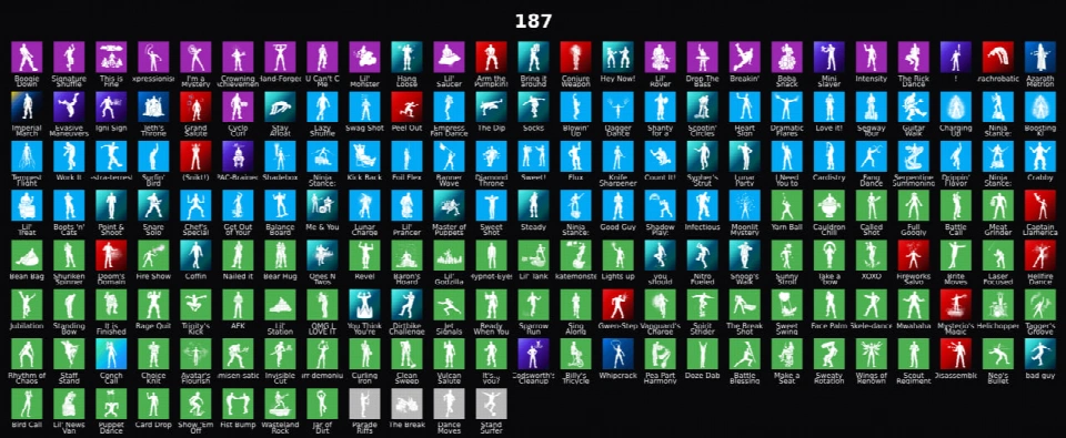 PC, PSN, XBOX 239皮肤 FA - Aloy, Deadeye, Galaxy Grappler, Kor, Billy, Rick, Harley, Lara Croft, Venom, Moon Knight, Bloom RK2344