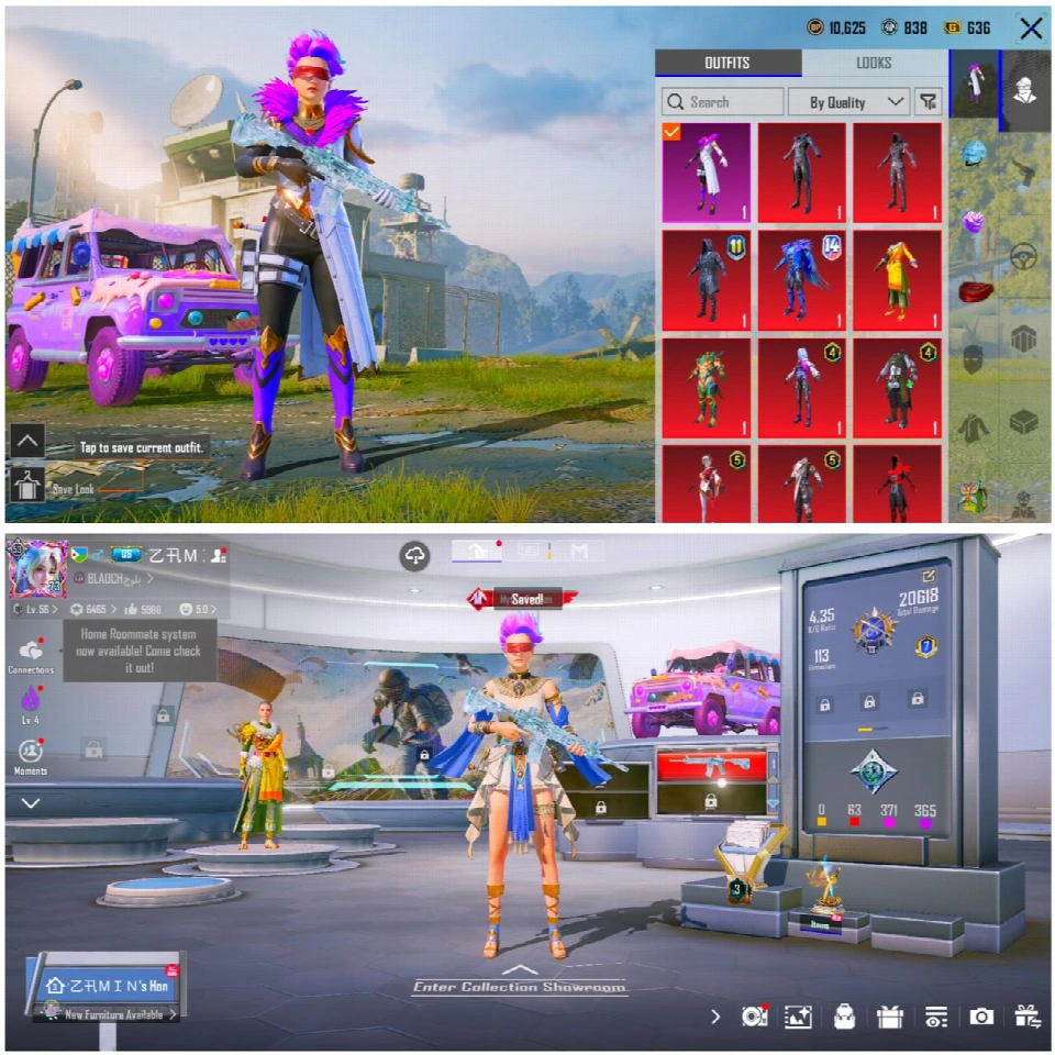 🔥 GC MAX + AKM 脉冲组合 | 💎 63 个神话皮肤 | 🆔 账号等级 73 | ✨ 53 个收藏品 | 🔫 26 个枪皮实验室 | 👁️ 红眼帕蒂 | 💎 额外神话皮肤 🔥