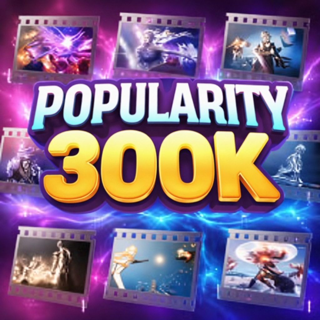 (MIX 人气 — 300K) — 只需游戏ID