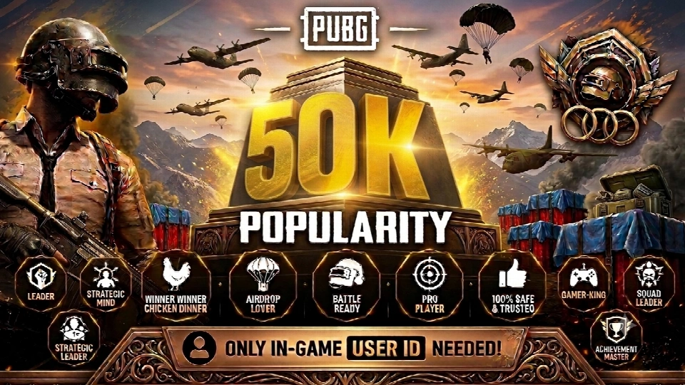 (MIX POPULARITY — 50K) — 仅需游戏ID
