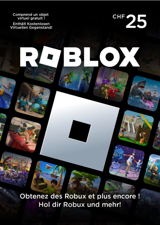 Roblox 全球礼品卡 25瑞士法郎