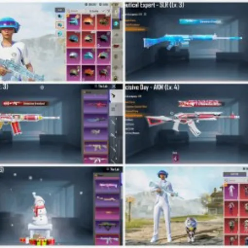 PUBG MOBILE | 等级 71 • 收藏等级 50 | 55 MFS | M4 GC Lv.6 + AKM Decisive Lv.4 | S12K Lv.3 + SLR Lv.3 | 霰弹枪 Lv.3 | Diva Se